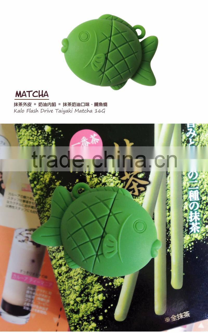 safety silicone fish usb flash drive for computer portable usb flash drive