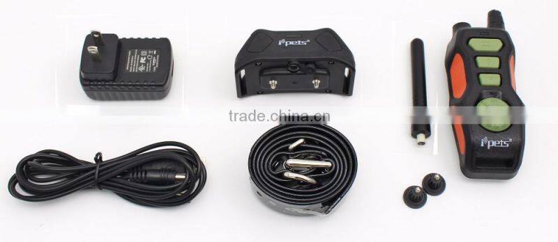 Ipets PET618-1 Rechargeable 800M Vibration Electric Training Shock Collar For Small Dogs