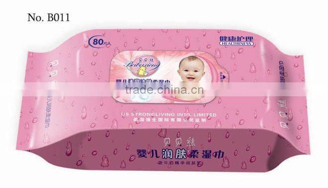 Beibeixiong high quality cleaning baby wet wipes