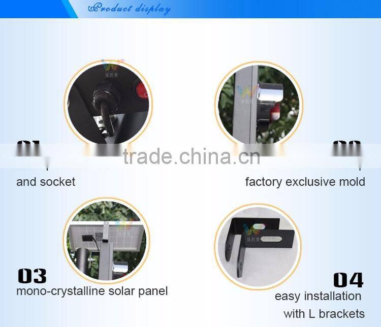 Chirstmas Room LED Decoration Mini Kid Pedestrian Solar Pole Traffic Signal Light