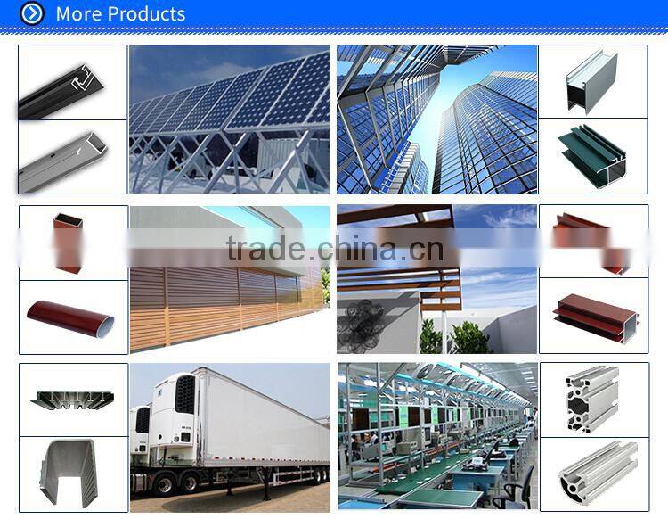 High quality and low price aluminium extrusion profiles for industry
