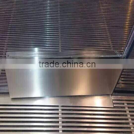 Hold open 90 degree die-casting aluminum hydraulic automatic floor spring