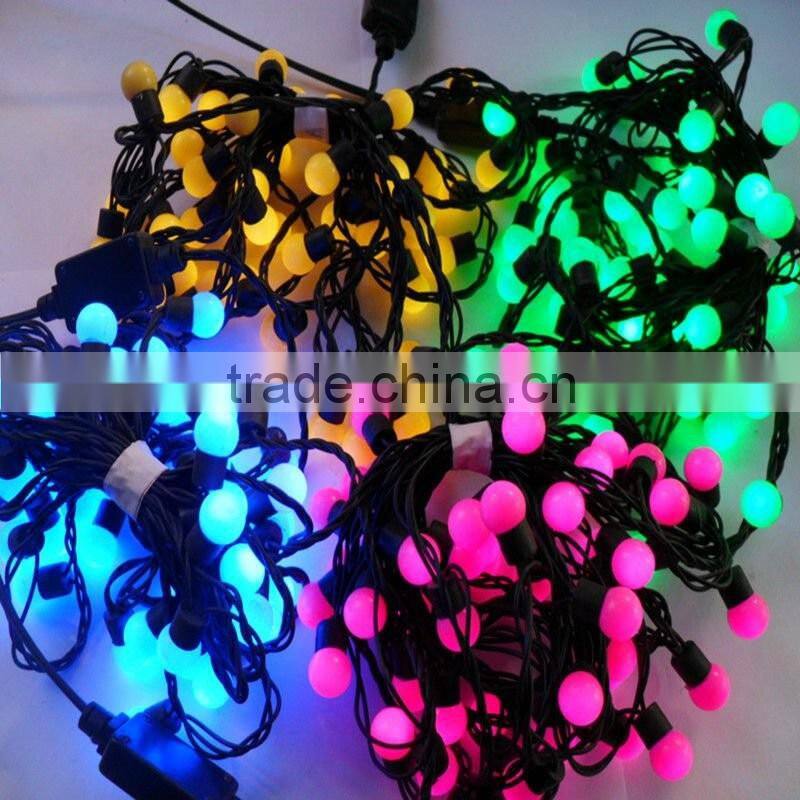 twinkle christams decoration lights fiber optic led string light with waterproof ip65 outdoor string lights