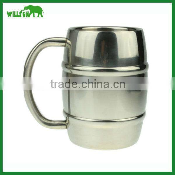 330ml/450ml/1000ml stainless steel water bottle with mirror finish