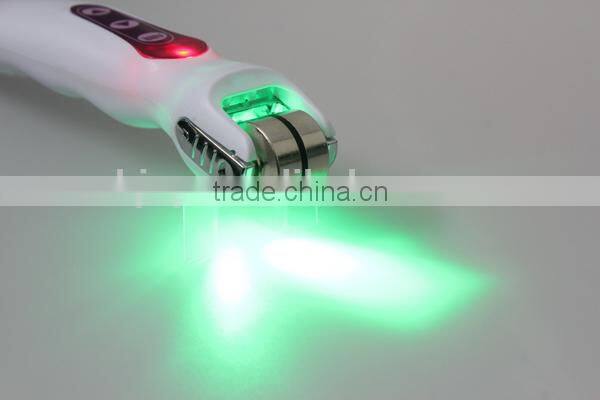 newest multifunctional DNS 540 derma rolle microcurrent led light machine with photon and galvanic therapy