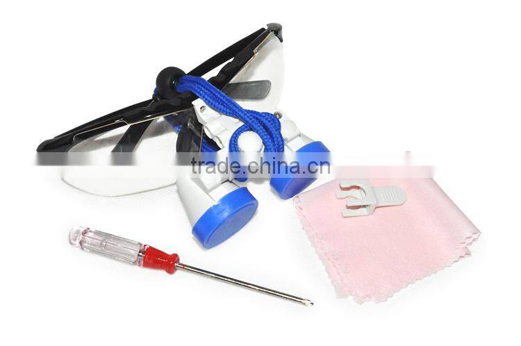 Black 2.5X 3.5X 320mm 420mm working distance optional Dentist Surgical Medical Binocular Dental Loupe