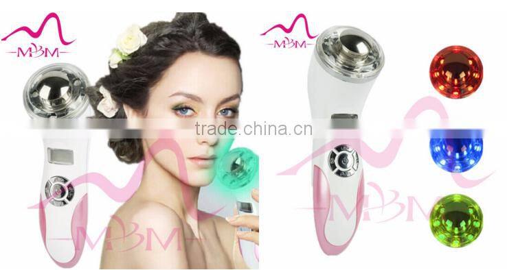 Men and Women Application Ion Facial Cleanser Massager for Skin Beauty and Moist