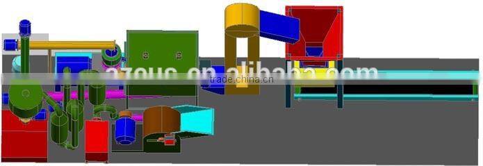 Tractor Towed Wood Pellet Machinery Line/Wood Pellet Mill Plant