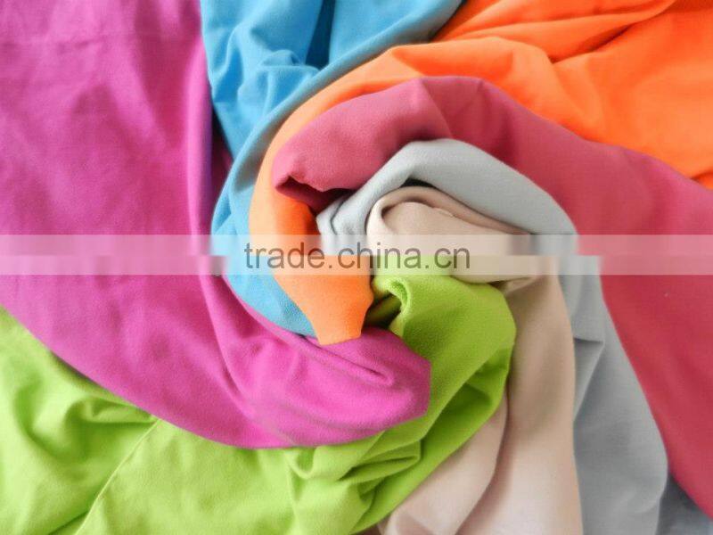 microfiber 100%polyester cleaning cloth in roll with dying color