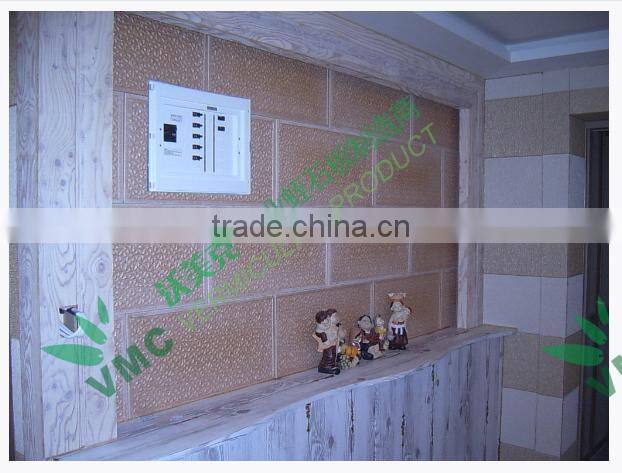 Acoustic wall panel fireproof wall decoration board for green house construction