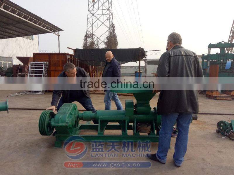 Latest Technology Peanut Shell Charcoal Rod Moulding Machine