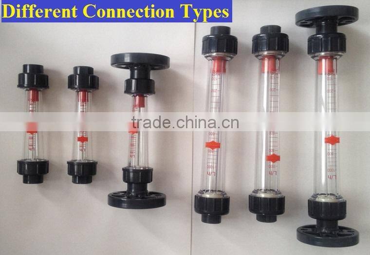 Top Quality Chemical resistant flow meter sensor 4-20ma with 1000LPM and plastic injection molding