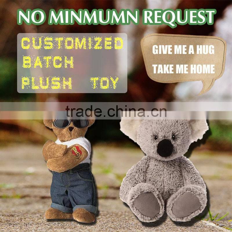 23cm high Microwaveable bear plush toy with flaxseed and lavender bag relaxing and pain relief