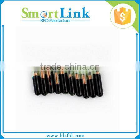 ISO Rfid Microchip,pet tracking rfid chip,1.4*8mm FDX-B rfid glass tag for animal identification