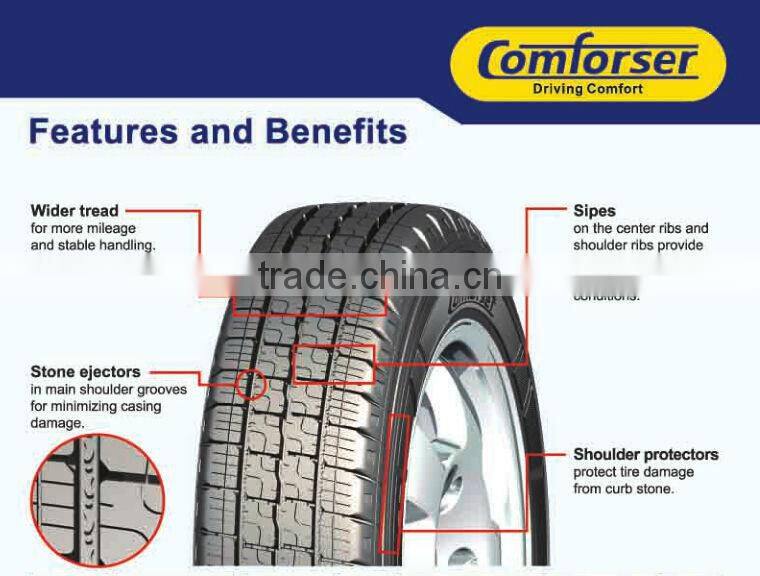 195R14C 106/104Q 8PR WSW Commercial vehicles car tire