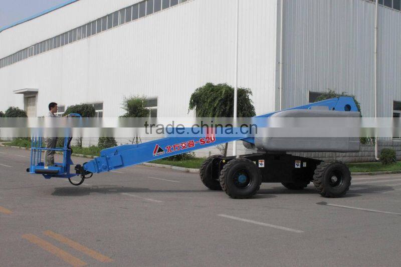 N. traffic 24m small telescopic aerial work platform (ZS24)