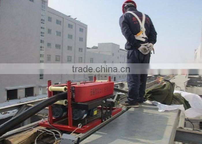 DSJ-180 Cable Laying Equipment With Electric Engine For 30-200mm Cable Push Pull