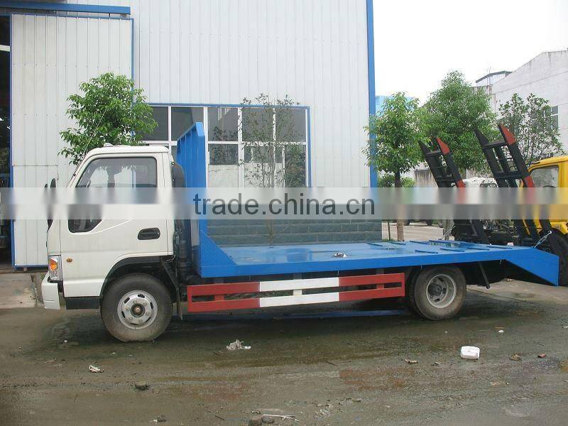 JAC Flat Bed Truck ,excavator transportation truck