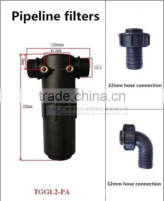 PA T type strainer