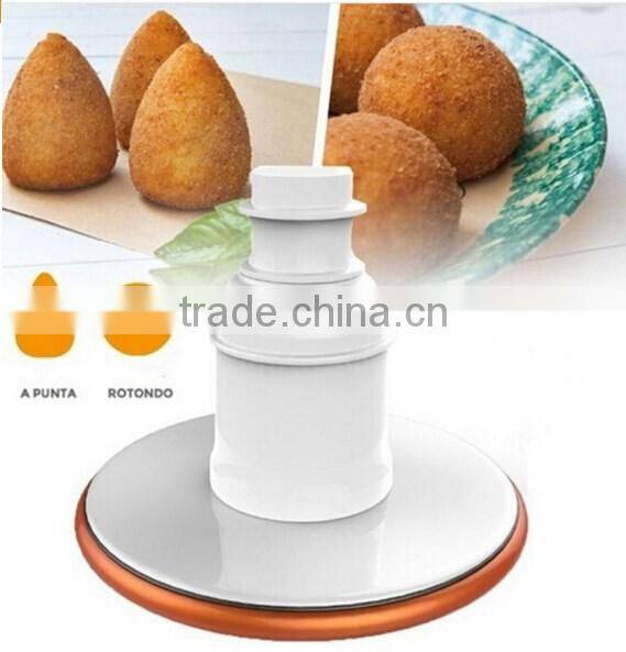 Authentic Sicilian Arancini Oval Arancinotto Slim Rice Ball Mold