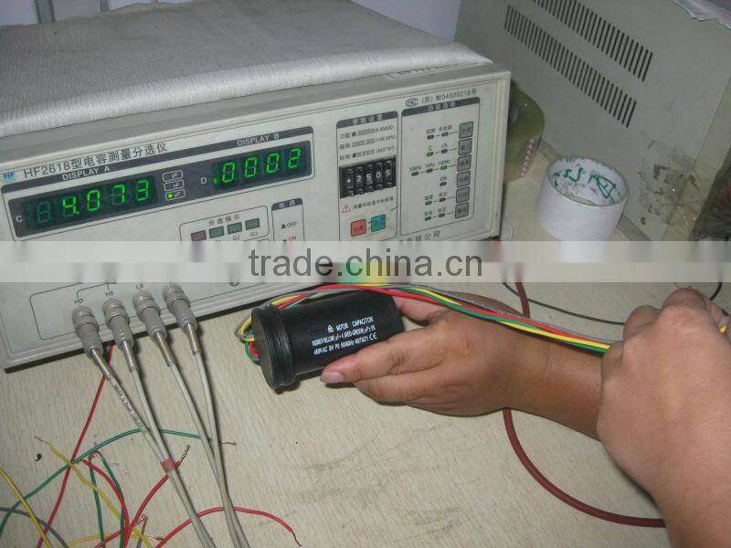 washing machine capacitor CBB60 / CBB60 capacitors / CBB60 film capacitor