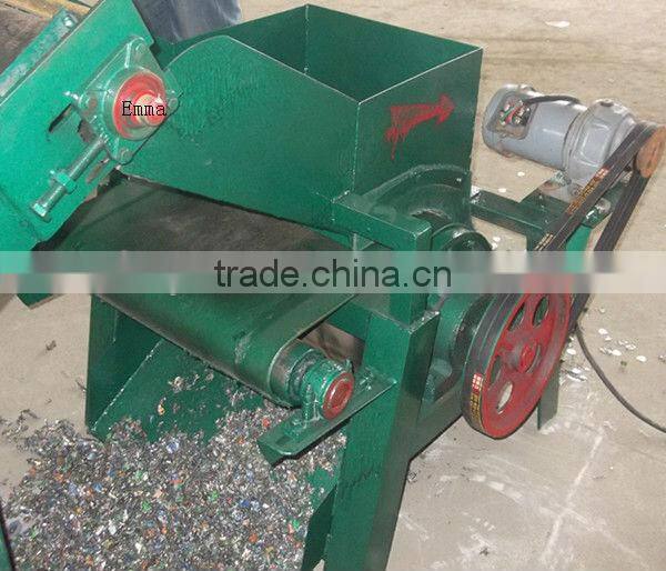 pop can crushing and separting production line