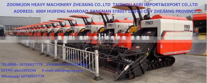 harvest machine for wheat