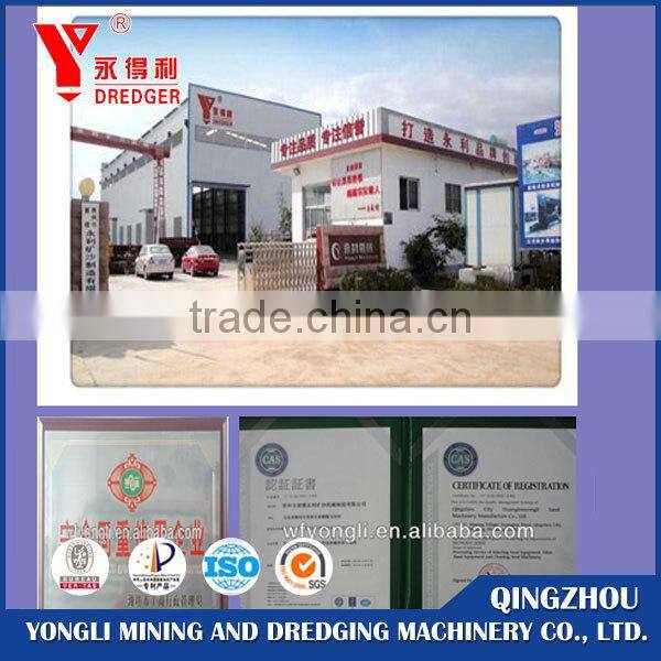 China Bucket Gold Dredge Boat For Sale