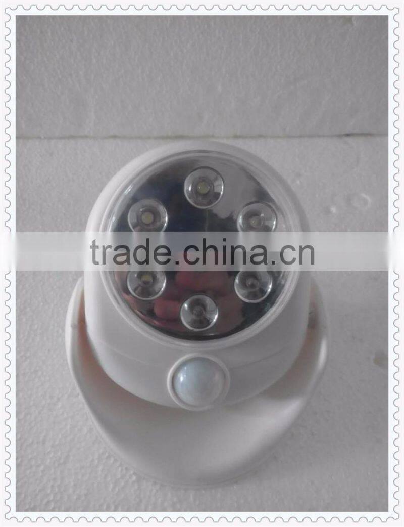 high brightness 7 led pir sensor motion light