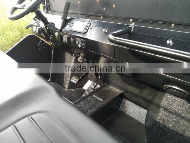 3seats UTV/7.5kw BRUSHLESS AC MOTOR UTV/4x4 electric UTV with 14" alloy wheels (TKE-U7500-T1)