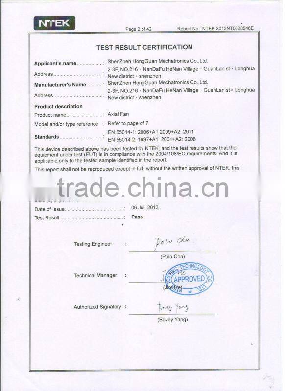 200mm inline duct fan direct supplied by shenzhen manufacturer