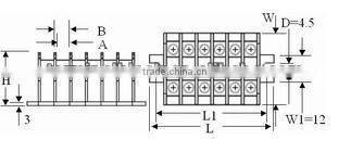 TS-035 Rail Mounted 600V 35A Cassette Terminal Connector