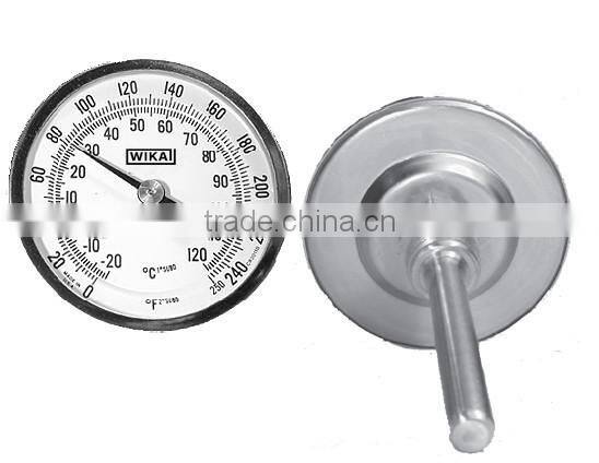 Bimetal Thermometer Stainless Steel Construction Type TI.20 - OEM Industrial Thermometer