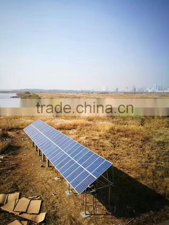 Stand solar panel system 15kw silent solar generator