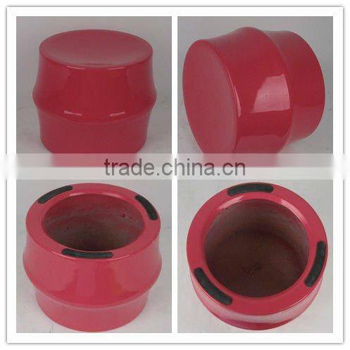 new red color bamboo stool bar stool fiberglass stool