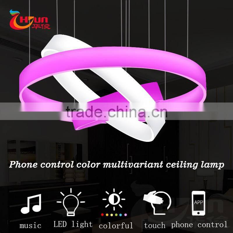 modern droplight led color changing indoor pendant,hang up ceiling lamp, led ceiling lamp