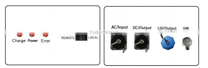 3.3kw on board battery charger with12v auxiliary output power