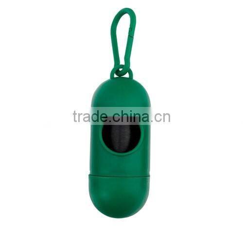 Portable pet waste bag dispenser