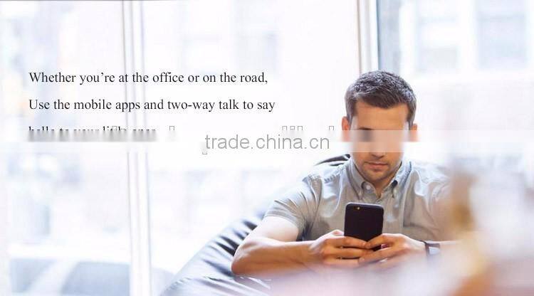 Smart Mobile WiFi Video Camera For Home Security Monitoring, Household WiFi Net Wireless CCTV Camera With Alert