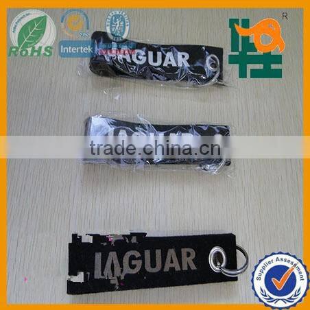 100%wool or polyester felt keychain