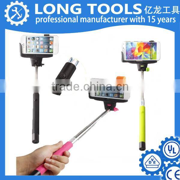 Cheap bluetooth wand remote shutter pod selfie stick