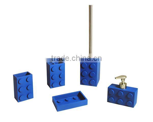 Blue commercial bathroom accessories/bathroom shower sets