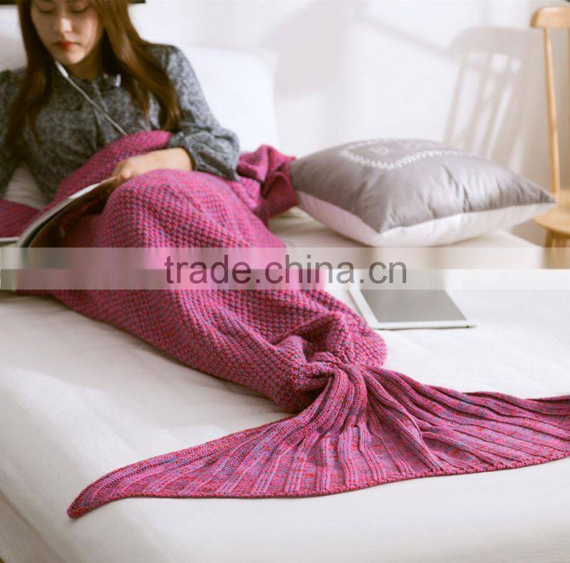 Mermaid Tail Blanket Snuggle Mermaid Blanket for adult Teens, Super Soft and Fashion Sleeping Bags All Seasons Sleeping Blanket