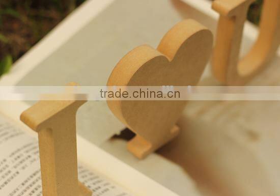 Free Shipping Modern Home Decor Wooden Letter Furnishing Articles Big Size Letter Indoor Home Decoration 10 *10*1.5cm