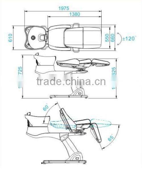 Shampoo Chair hair wash equipment hair salon furniture used salon furniture 2014 F-32842