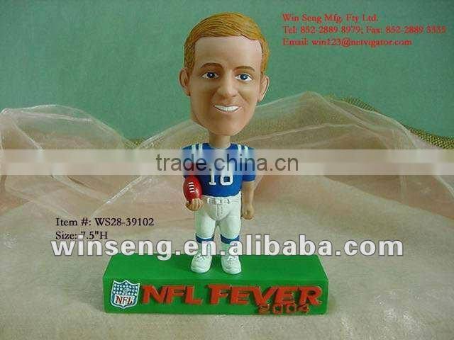 polyresin Man bobble head
