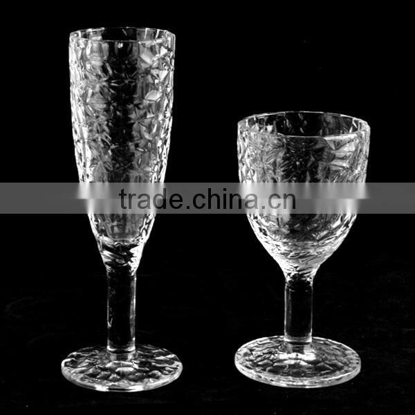 Crystal Clear Industries Water Glass Transparent Water Set