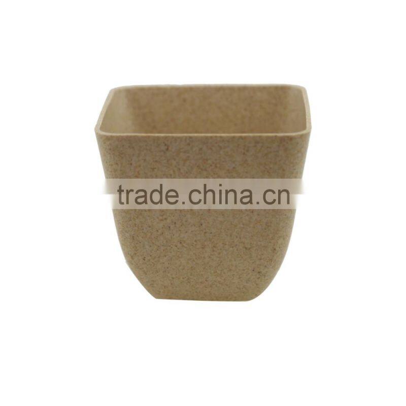 Good quality Conventional Best design bamboo fiber flowerpot