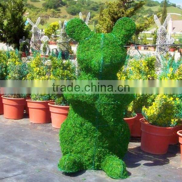 Artificial greenery grass animal ornaments