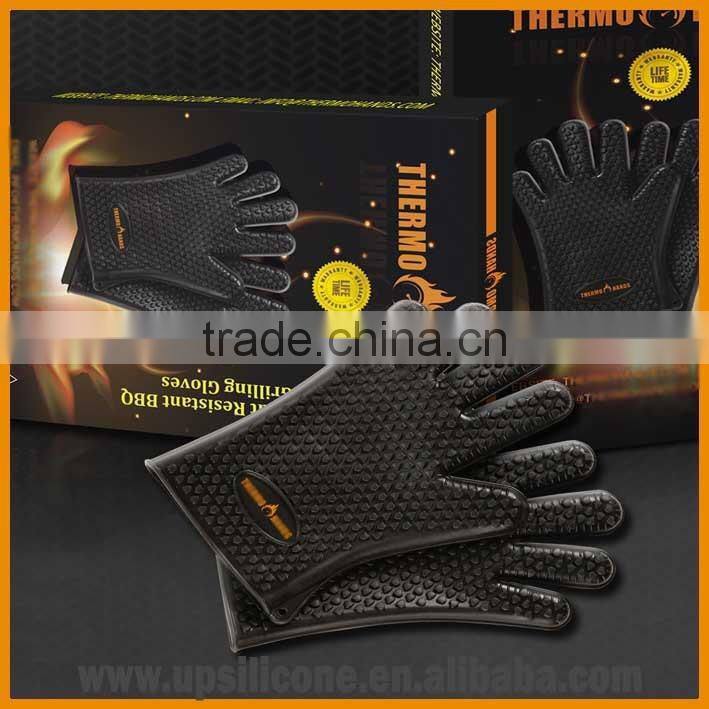 Hot Selling FDA Standard Heat Resistant oven mitts silicone